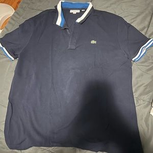 Lacoste polo shirt navy blue